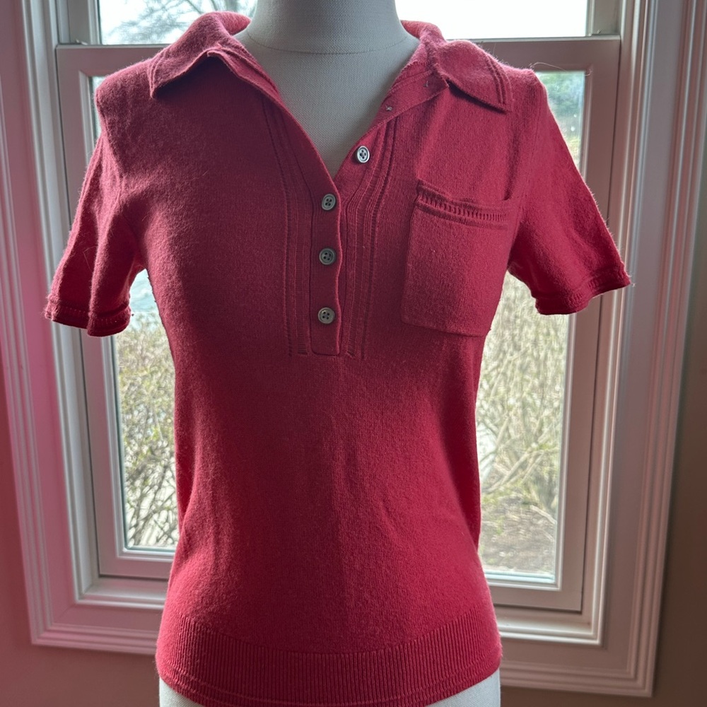 Banana Republic Merino Wool Sweater Polo